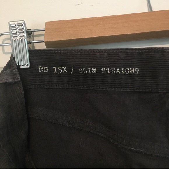 Men’s Rag & Bone Brown Corduroy Button up Pants 30 - Picture 16 of 16